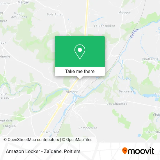 Amazon Locker - Zaïdane map