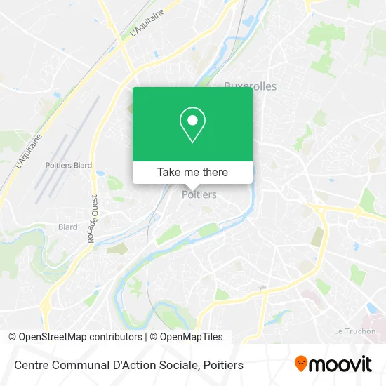 Centre Communal D'Action Sociale map