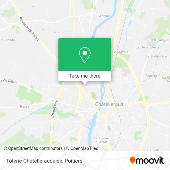 Tôlerie Chatelleraudaise map