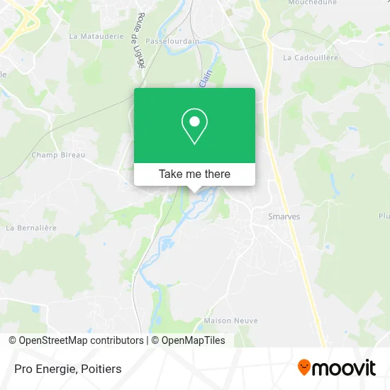 Pro Energie map