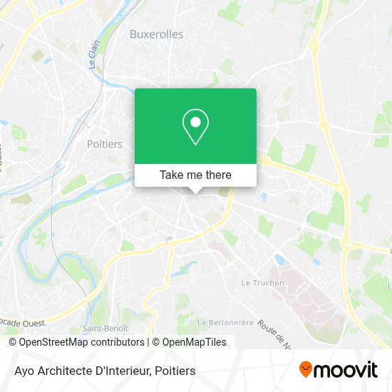 Ayo Architecte D'Interieur map