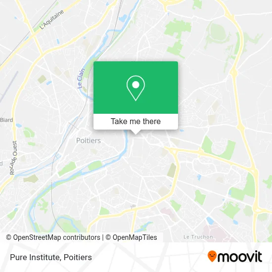 Institut Pure map