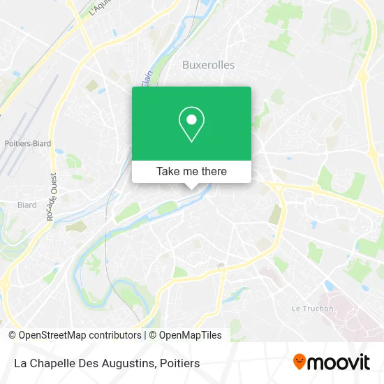 La Chapelle Des Augustins map