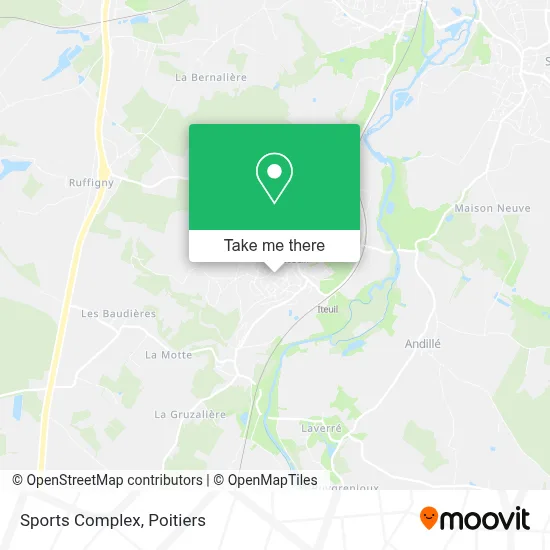 Complexe Sportif map