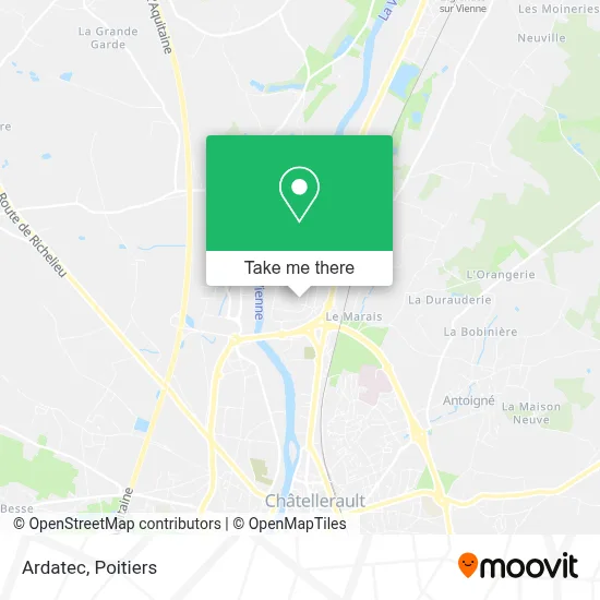 Ardatec map