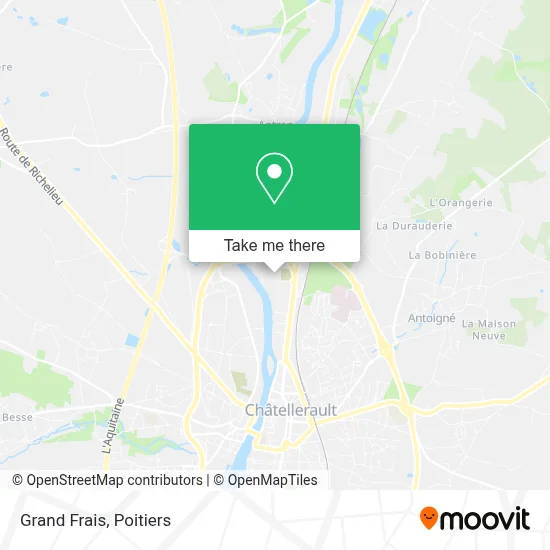 Grand Frais map
