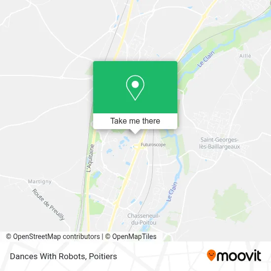Dances With Robots map