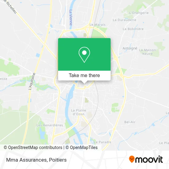 Mma Assurances map