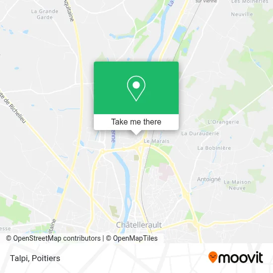 Talpi map