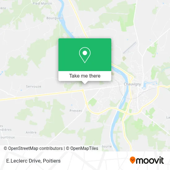 E.Leclerc Drive map