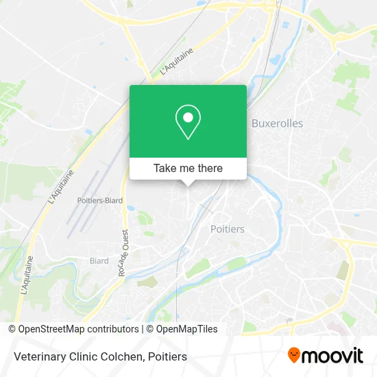 Veterinary Clinic Colchen map