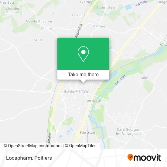 Locapharm map