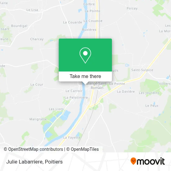 Julie Labarriere map