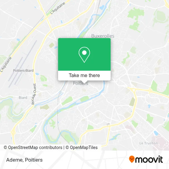 Ademe map