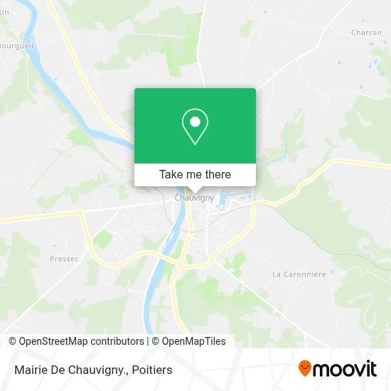 Mairie De Chauvigny. map