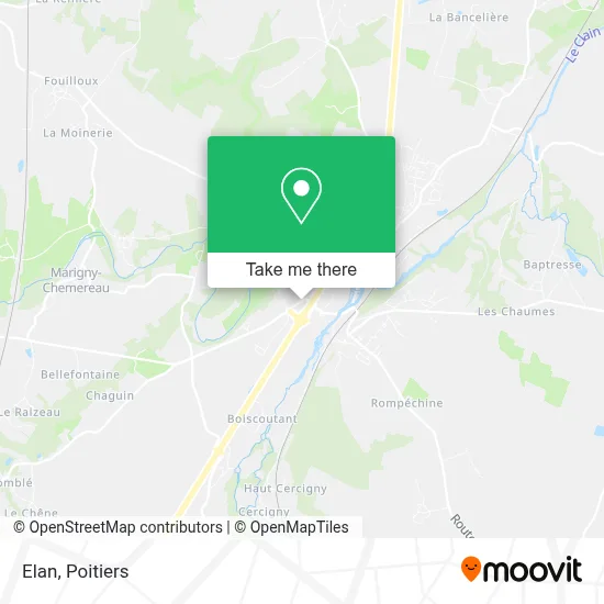 Elan map
