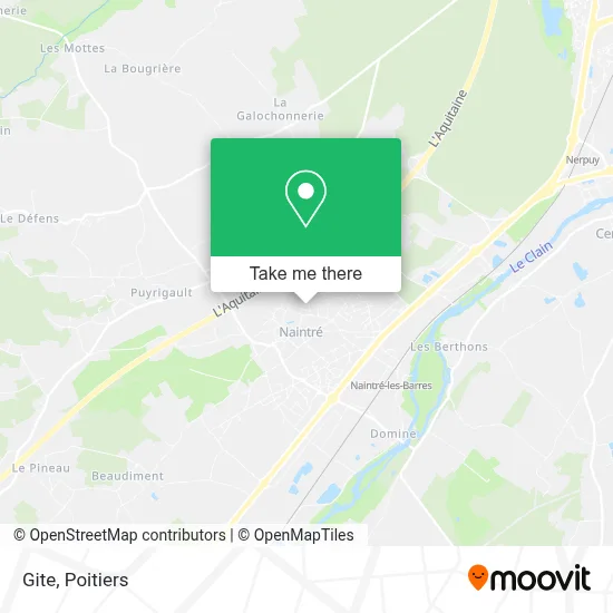 Gite map