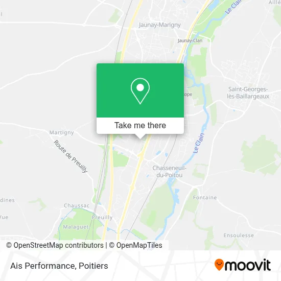 Ais Performance map