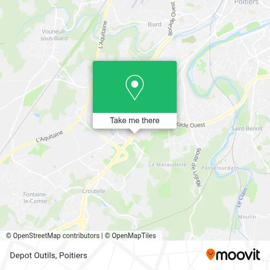Depot Outils map