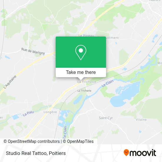 Studio Real Tattoo map