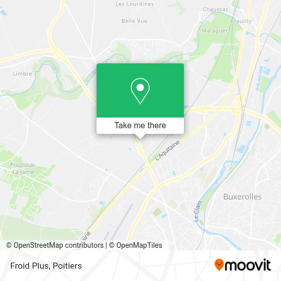 Froid Plus map