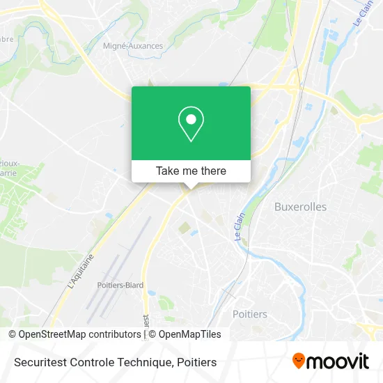 Securitest Controle Technique map