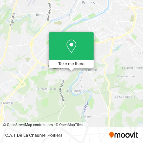 C.A.T De La Chaume map
