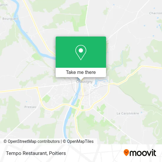 Tempo Restaurant map
