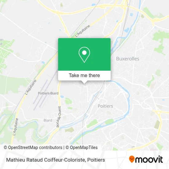 Mathieu Rataud Coiffeur-Coloriste map