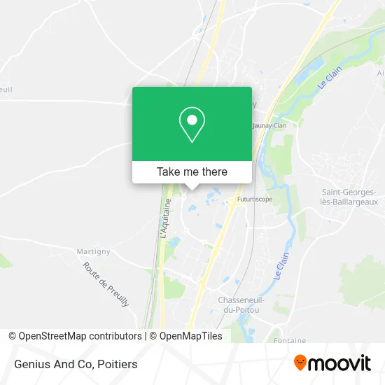 Genius And Co map