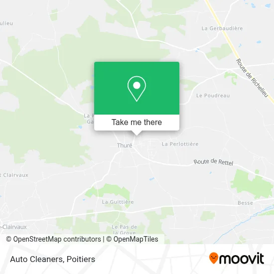 Auto Cleaners map