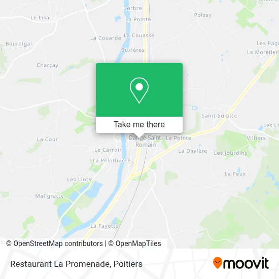 Restaurant La Promenade map