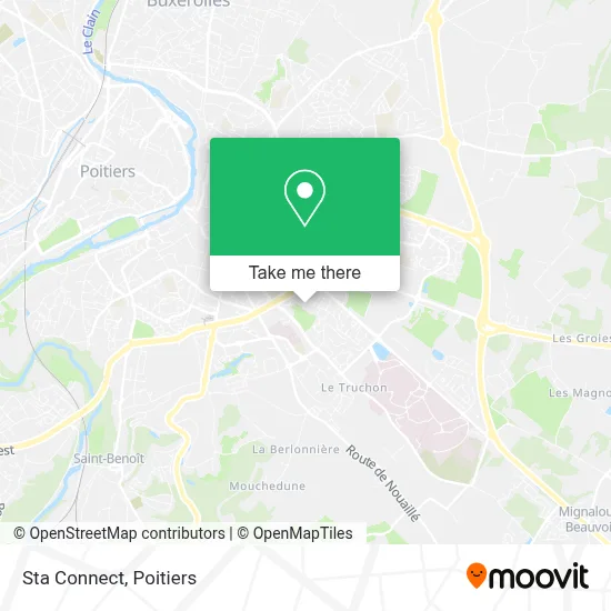 Sta Connect map