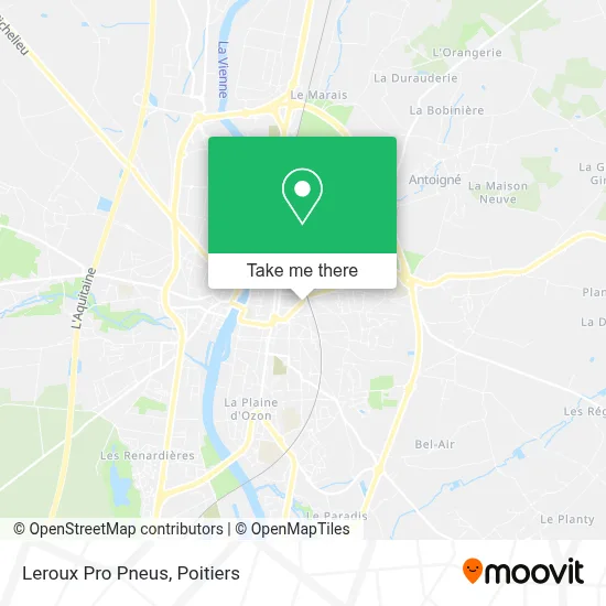 Leroux Pro Pneus map
