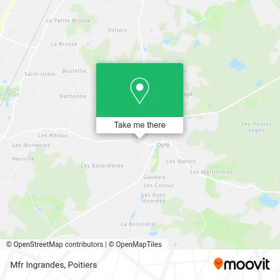 Mfr Ingrandes map