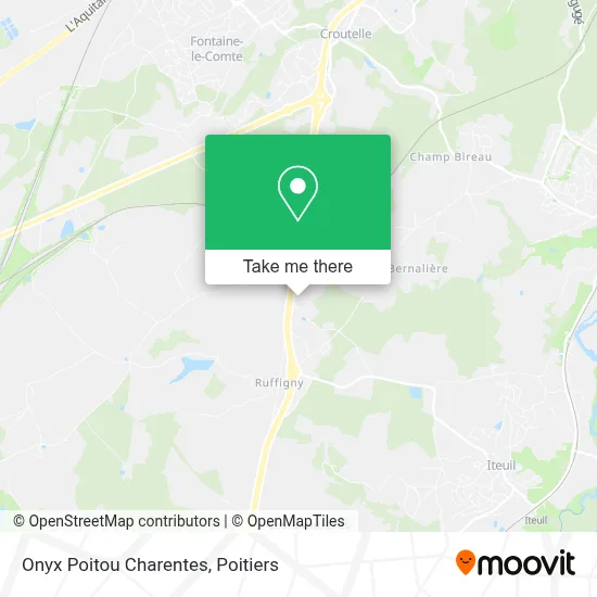 Onyx Poitou Charentes map