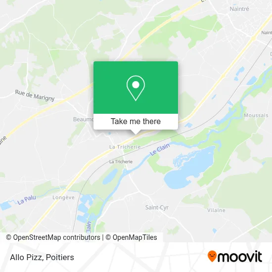 Allo Pizz map