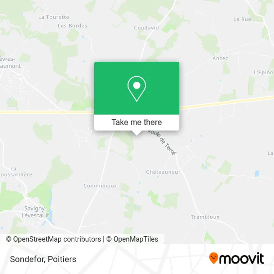 Sondefor map