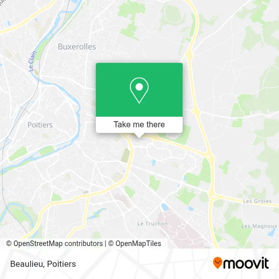 Beaulieu map