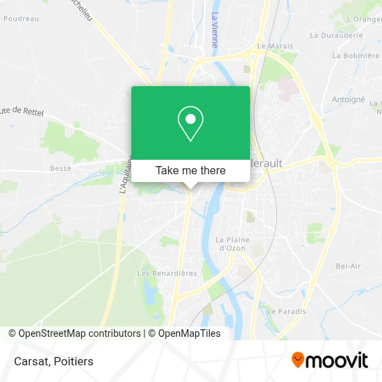Carsat map