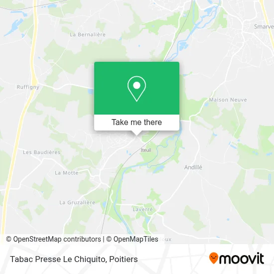 Tabac Presse Le Chiquito map