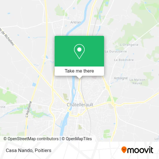 Casa Nando map