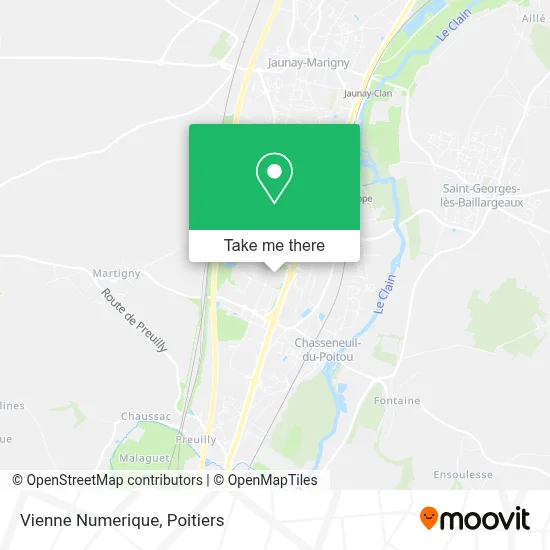 Vienne Numerique map