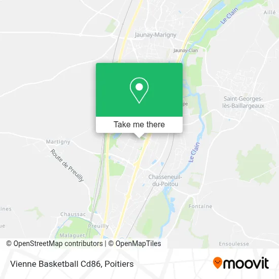 Vienne Basketball Cd86 map
