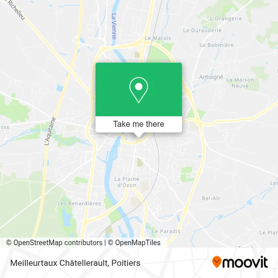 Meilleurtaux Châtellerault map