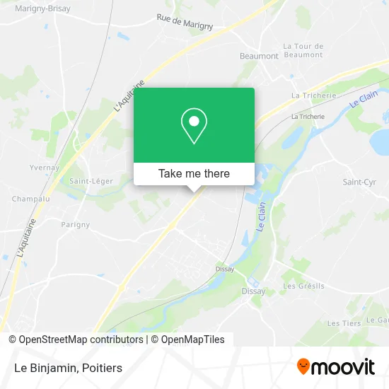 Le Binjamin map