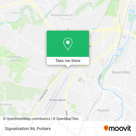 Signalisation 86 map