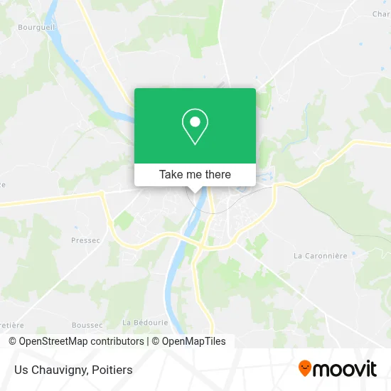 Us Chauvigny map