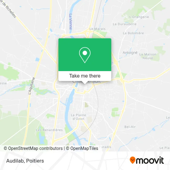 Audilab map