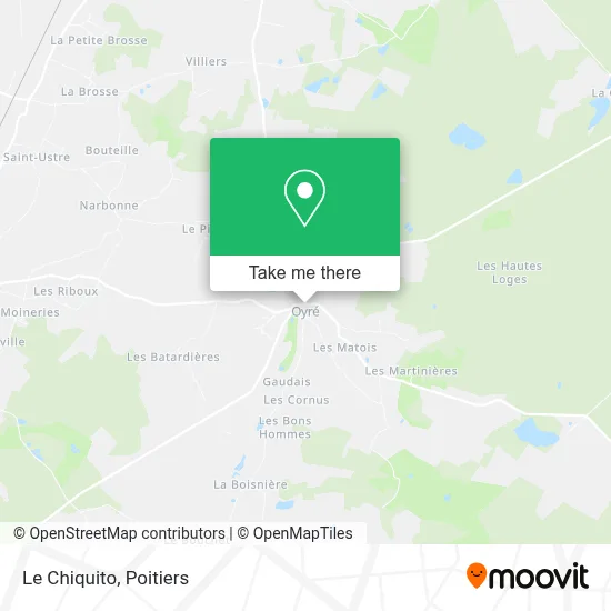 Le Chiquito map